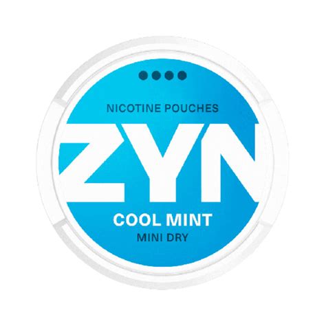 ZYN - Cool Mint Mini Dry - 6mg - PouchOz