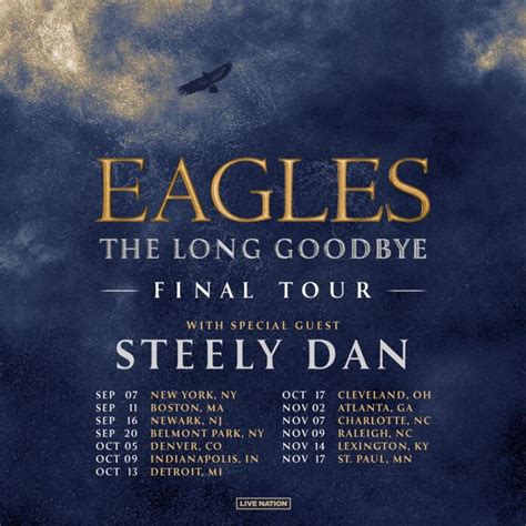 Eagles Final Tour Dates 2024 - Dacia Dorotea