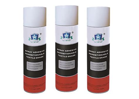 Acrylic Textile Fabric Spray Adhesive / Embrodeiry Adhesive Spray