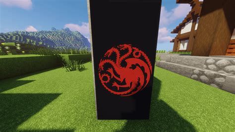 House Targaryen banner in Minecraft : r/Minecraft