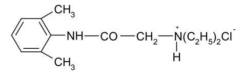 Structure of lidocaine hydrochloride | Download Scientific Diagram