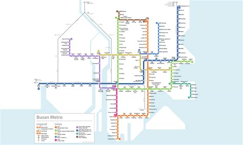 Busan Metro Line 1 Route Map 2024, Stations & Metro Lines - YoMetro