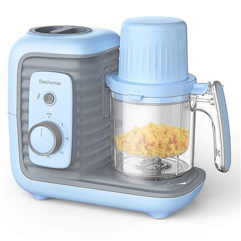 Elechomes Baby Food Maker, 8 in 1 Baby Food Processor with Steam Cooker ...