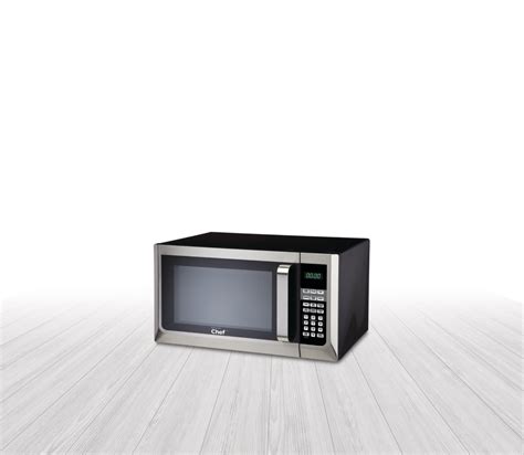 MASTER Chef Countertop Microwave, 0.9-cu.ft., Stainless Steel ...