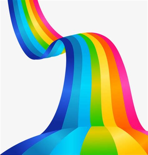 a rainbow colored spiral shaped object on a white background