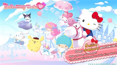 Download Hello Kitty World 2 Sanrio Kawaii Theme Park Game 7.2.5 APK ...