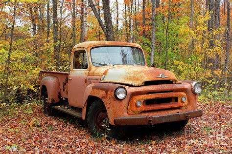 Vintage International Harvester Truck Photograph by Barbara McMahon - Fine Art America