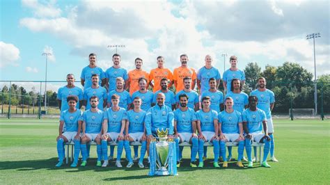 2022/23 Manchester City Men's Team Photo