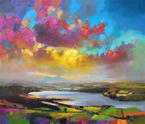 Colorful Oil Paintings of Scottish Landscapes – Fubiz Media