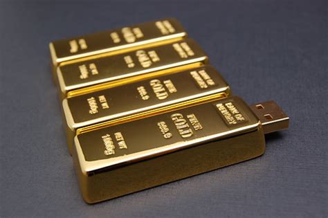 Gold Brick Custom USB Drives | Custom USB | Flickr