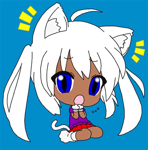 cute chibi cat girl Phienx by FoxyNeko09 on DeviantArt