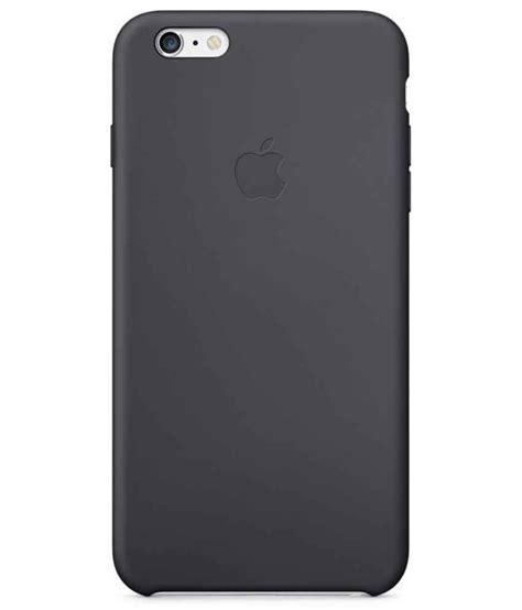 Apple Back Cover For Apple iPhone 6 Plus Black - Plain Back Covers Online at Low Prices ...