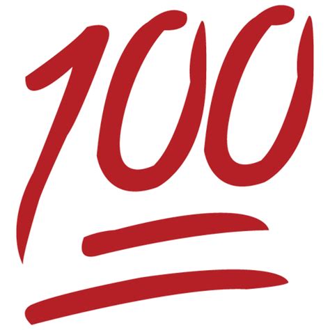 💯: 100 Emoji [Download Perfect 100 Emoji] | Emoji Island