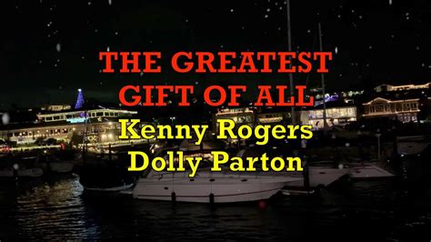 The Greatest Gift Of All - Kenny Rogers & Dolly Parton | Lyrics - YouTube