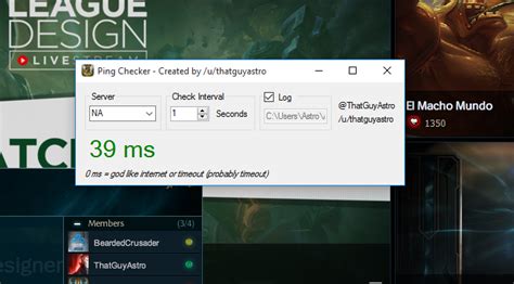 LoL Ping Checker - Ping Checking Program (NA, EUW, EUNE, OCE, ..., more coming soon) : r ...