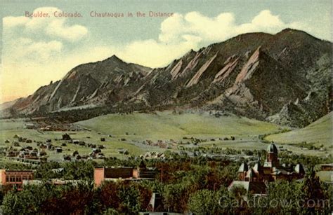 Chautauqua In The Distance Boulder, CO