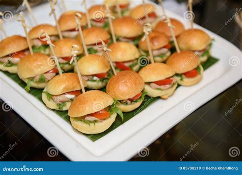 Mini burgers stock image. Image of pattern, dinner, fast - 85708219