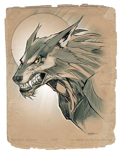 Lycan by el-grimlock on deviantART | Werewolf, Werewolf art, Dog tattoos