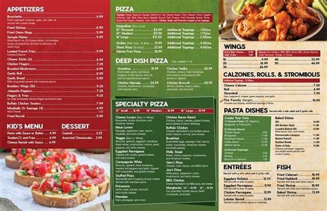 Menu of Gino & Joe's Pizza Liverpool in Liverpool, NY 13088