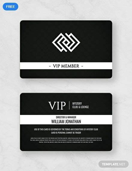 Club Member Card Template - Illustrator, Word, Apple Pages, PSD, Publisher | Template.net | Gym ...