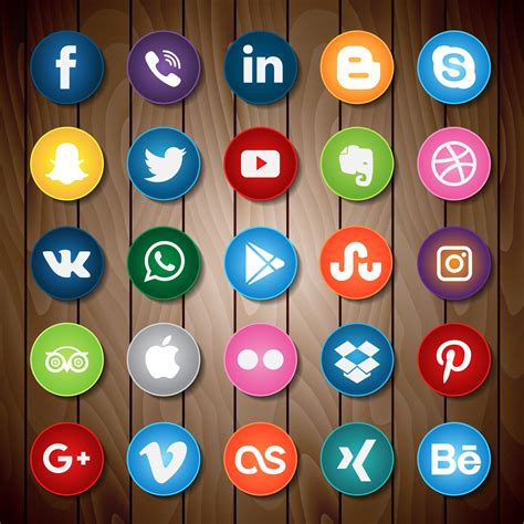 Vector icons social media free - hromremote