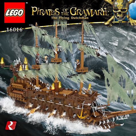 Lego pirates of the caribbean flying dutchman set - retyshoes