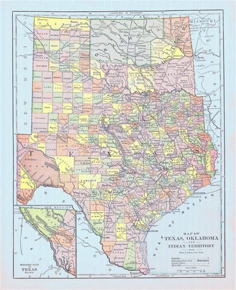 Oklahoma Maps - Perry-Castañeda Map Collection - Ut Library Online ...