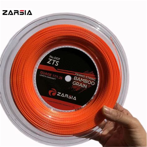 1 Reel Tennis racket Strings bamboo polyester string twist string 1.25mm tennis racket strings ...