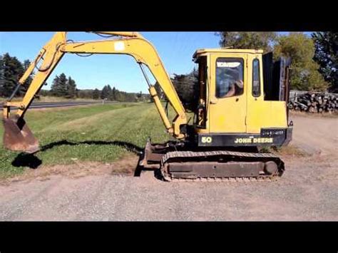 John Deere 50 Mini Excavator - YouTube