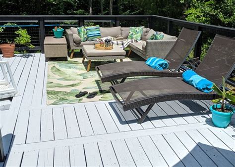 How to Paint a Deck : The Easy Way - Semigloss Design