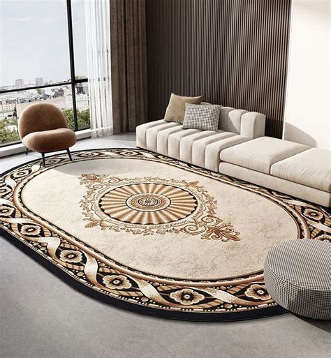 Extra Large Royal Floor Rugs for Office, Luxury Thick Modern Rugs for ...