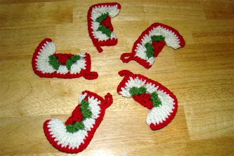 Sitting At Our Kitchen Table: Crochet Stocking Ornament