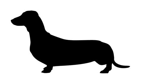 Dachshund Silhouette Clip Art - ClipArt Best