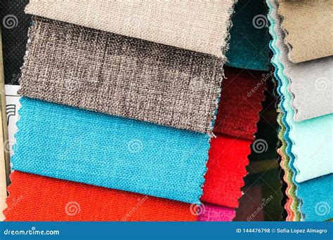 Cloth Samples Fabric Design Textile Stock Photo - Image of collection, textile: 144476798