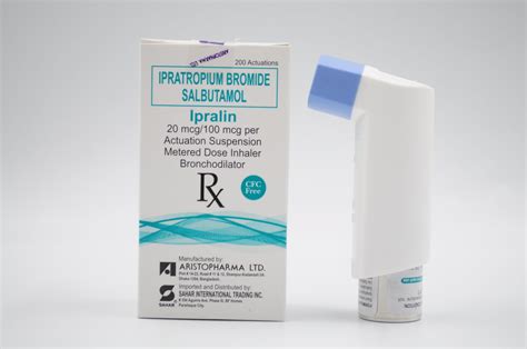 Ipratropium Bromide + Salbutamol (as Sulfate) Ipralin | Sahar Pharma