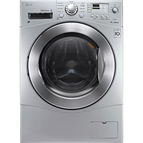 LG 2.3 CuFt Silver 24" Front Load Washer And Dryer Combo - WM3477HS ...