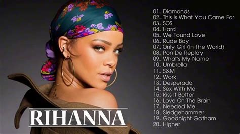 RIHANNA Greatest Hits 2018 Collection __ Best Songs Of RIHANNA 2018_HD - YouTube