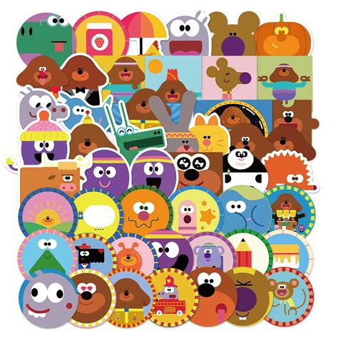 50pcs Hey Duggee Stickers – AU Sticker World