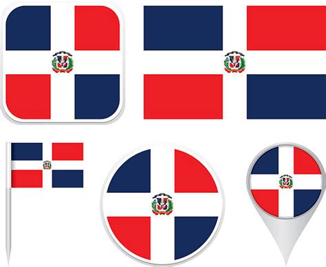 Top 60 Dominican Republic Flag Clip Art, Vector Graphics and Illustrations - iStock