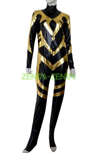 Goldust Costume - Shiny metallic Wrestling Outfit