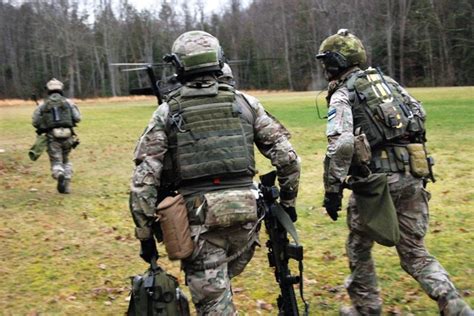 Military Armament | Estonian Special Forces, alongside members with...