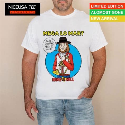 Paul Lieberstein Chuck Mangione King Of The Hill Mega Lo Mart T-Shirt