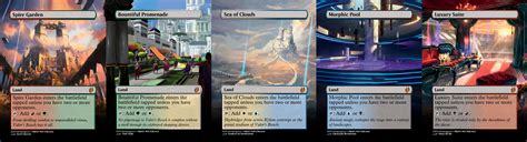 I made full art versions of the battlebond lands : r/mpcproxies