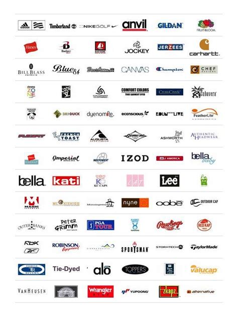 Outdoor Apparel Brands Logo - LogoDix