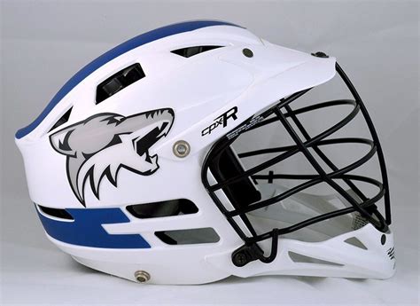 Lacrosse Helmet Side Decals | Team Fitz Graphics