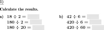 Division series 1x1 with factor 10 - Create your own individually crafted math worksheets.