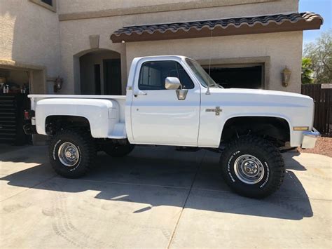 1985 CHEVY K10 stepside Silverado 4x4 - Classic Chevrolet C/K Pickup 1500 1985 for sale