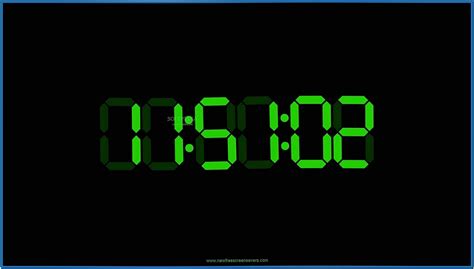 Download Digital Clock Screensaver for Linux - Free and Beautiful ...