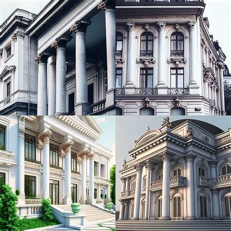 Neoclassical architecture Midjourney style | Andrei Kovalev's Midlibrary 2.0