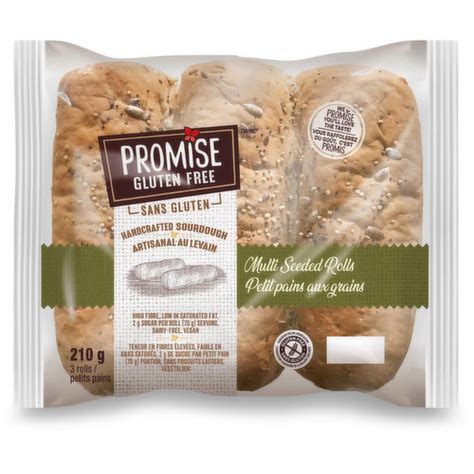 Promise Gluten Free - Handcrafted sourdough multi seeded Rolls